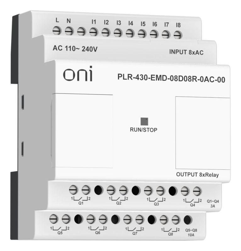 Фото ONI PLR-430-EMD-08D08R-0AC-00