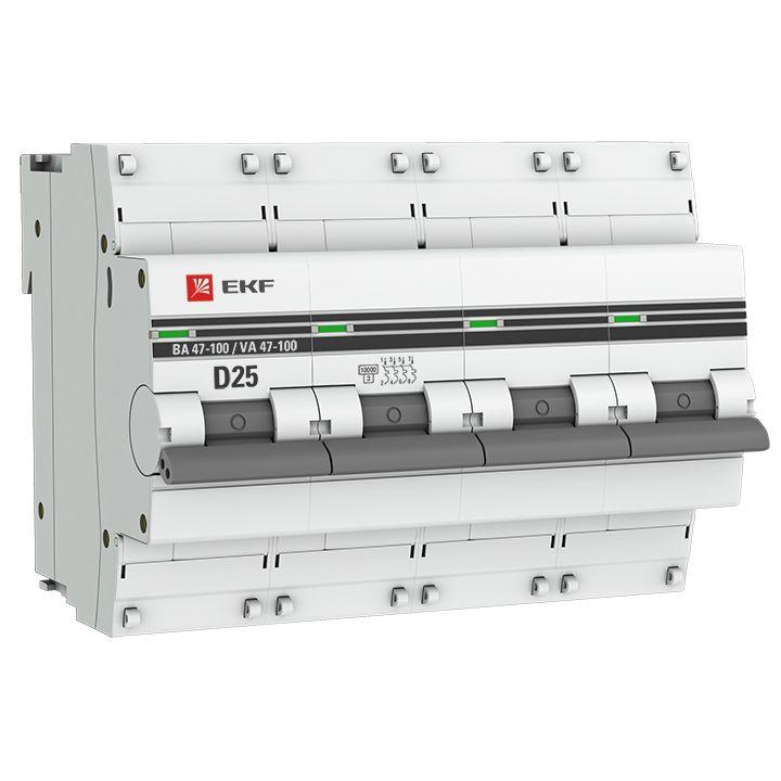Фото EKF mcb47100-4-25D-pro
