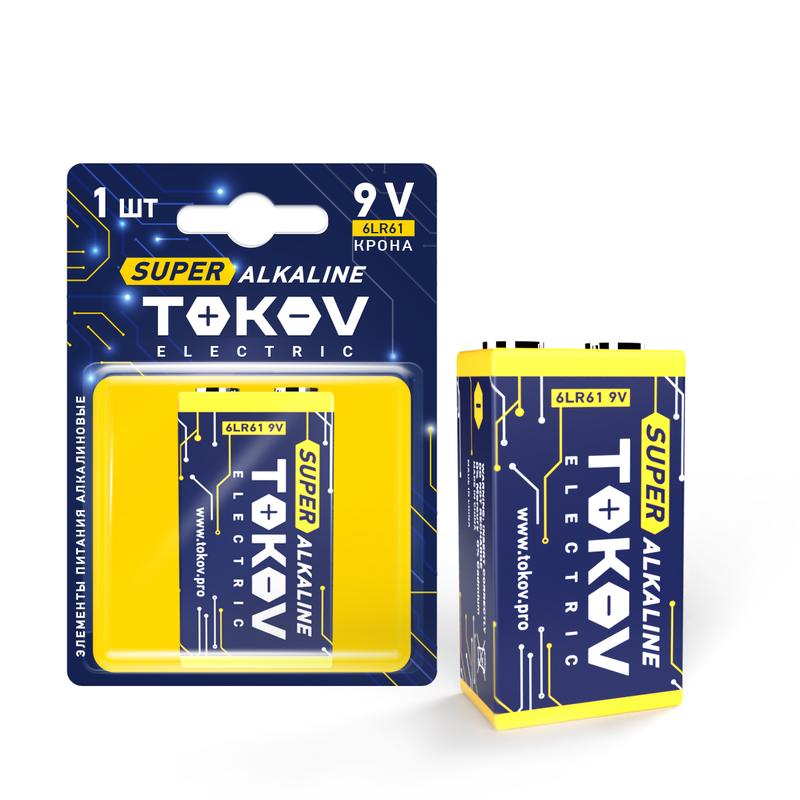 Фото TOKOV ELECTRIC TKE-ALS-6LR61/B1