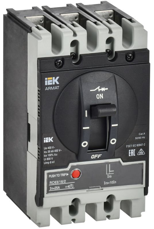 Фото IEK AR-MCCB-3S-035-0016A-MTUC