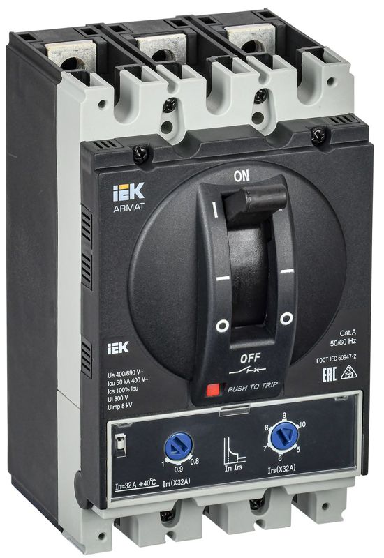 Фото IEK AR-MCCB-3A-050-0032A-ATUC