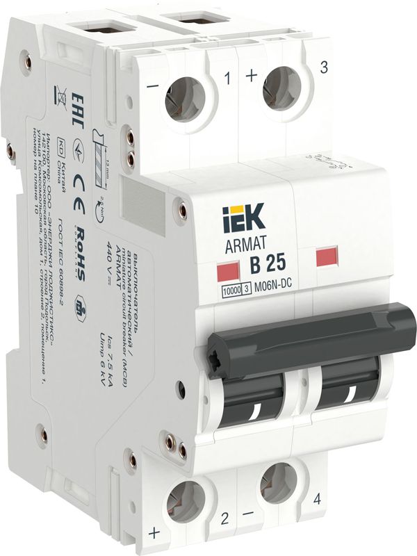 Фото IEK AR-M06N-2-B025DC
