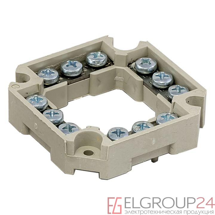 Клеммник для распаячных и универсальных коробок шаг крепления 60мм PROxima EKF plc-020-017