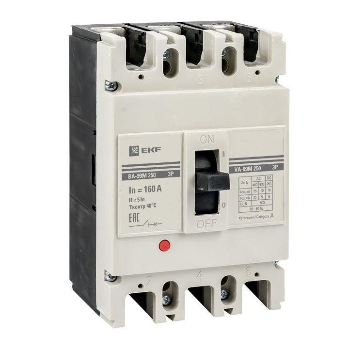 Фото EKF mccb99-4P5In250-160m