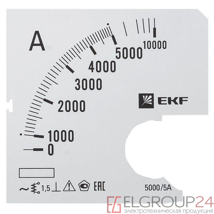 Шкала сменная для A721 5000/5А-1.5 PROxima EKF s-a721-5000