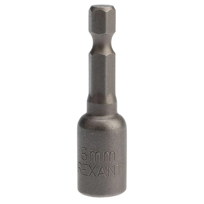 Ключ-насадка 8х48мм 1/4" магнитная (уп.20шт) Rexant 92-0401