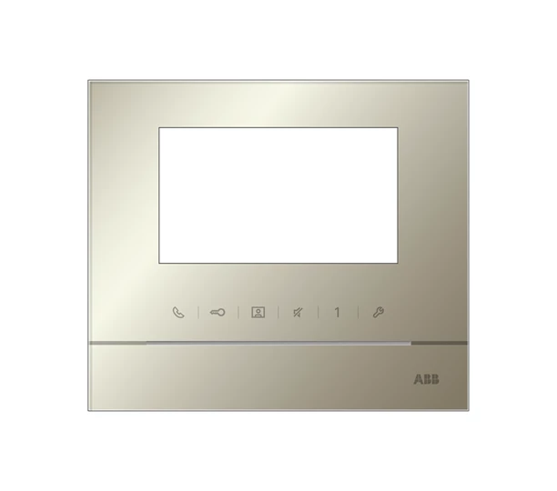Рамка для абонентского устройства 43 золотой глянцевый ABB 2TMA070130G0001