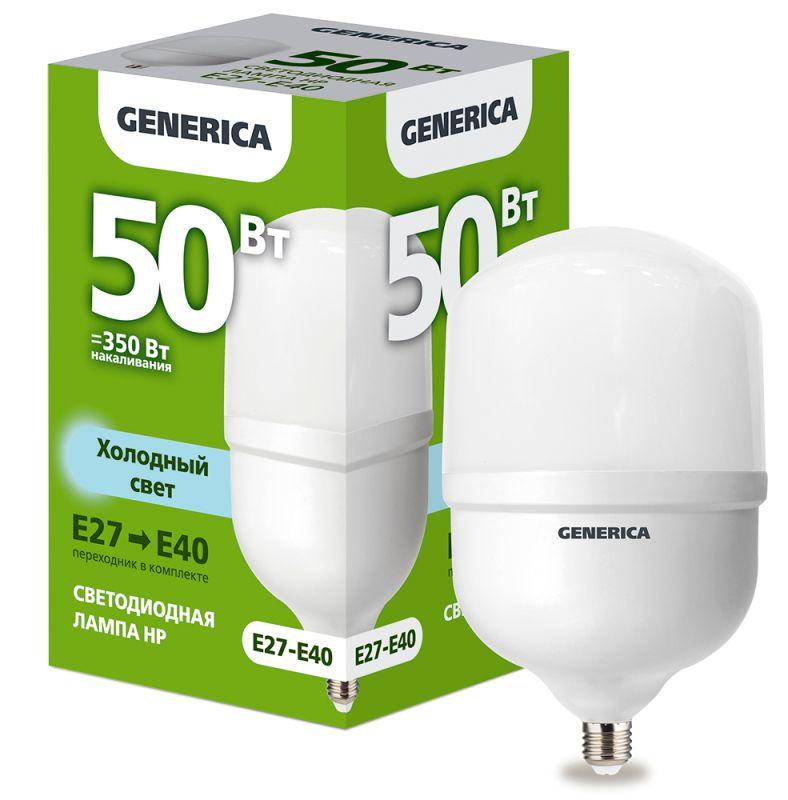 Фото GENERICA LL-HP-50-230-65-E27-E40-G