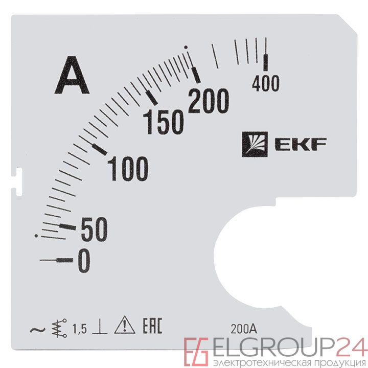 Шкала сменная для A961 200/5А-1.5 PROxima EKF s-a961-200