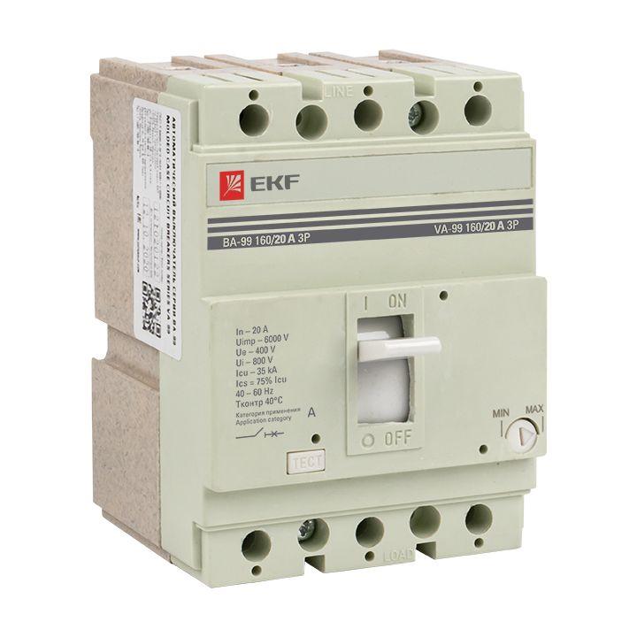 Фото EKF mccb99-160-20
