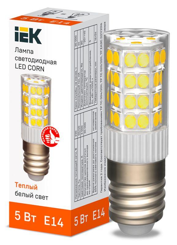 Фото IEK LLE-CORN-5-230-30-E14