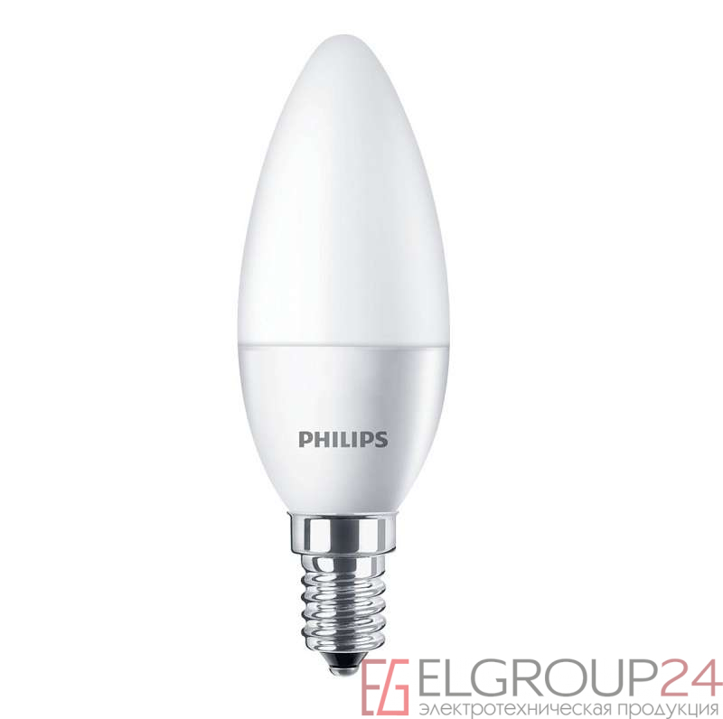 Лампа светодиодная CorePro Candle ND 5.5-40Вт E14 827 B35 FR PHILIPS 929001157702 0