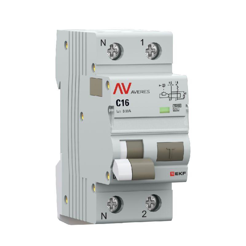 Фото EKF rcbo10-1pn-16C-30-a-av