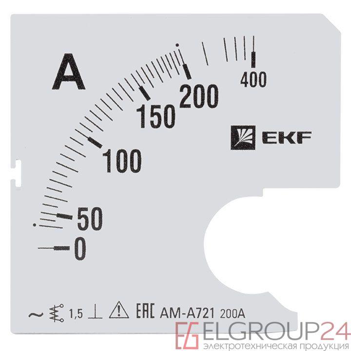 Шкала сменная для A721 200/5А-1.5 PROxima EKF s-a721-200