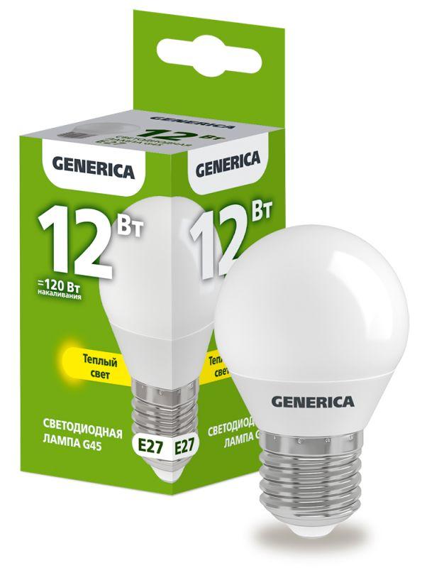 Фото GENERICA LL-G45-12-230-30-E27-G