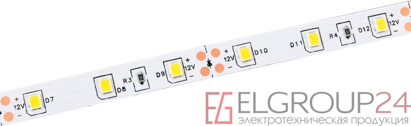 Лента светодиодная LSR-2835NW60-4.8-IP20-12В (уп.5м) IEK LSR1-0-060-20-3-05