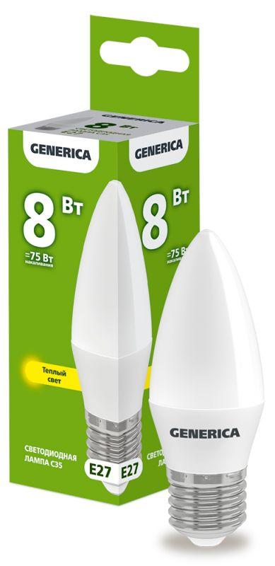 Фото GENERICA LL-C35-08-230-30-E27-G