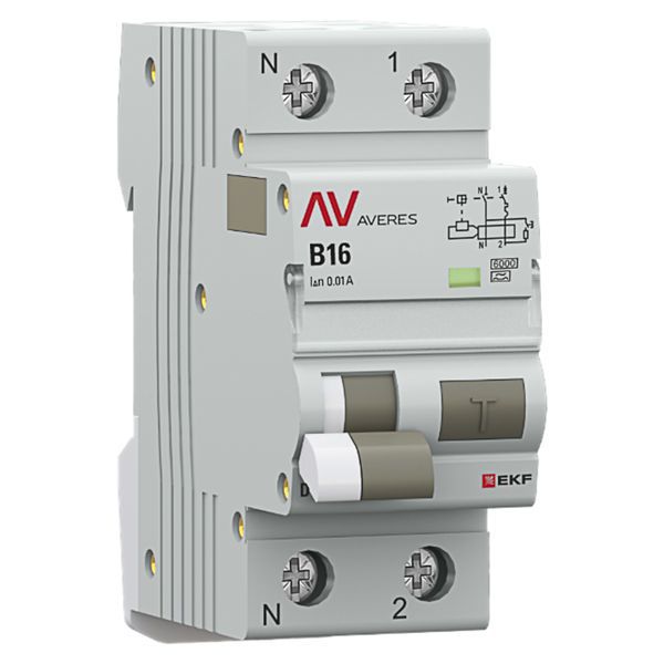Фото EKF rcbo6-1pn-16B-10-a-av