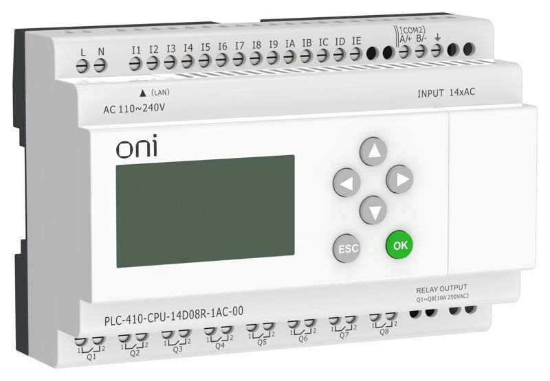 Фото ONI PLC-410-CPU-14D08R-1AC-00