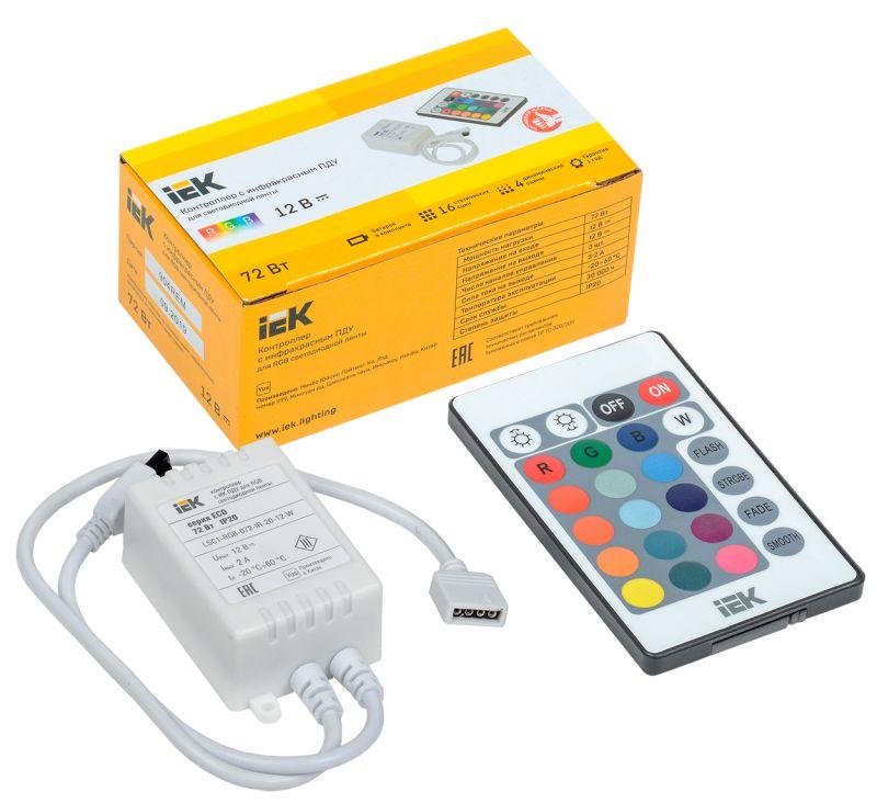 Фото IEK LSC1-RGB-072-IR-20-12-W