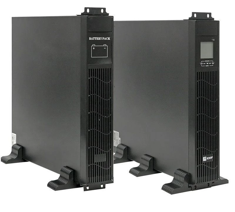 Источник бесперебойного питания преобразования E-Power SW900pro-RTB 3000ВА для монтажа в стойку с АКБ 9х12В_7 Ач PROxima EKF SW930Pro-RTB