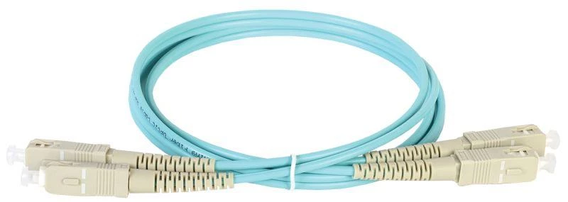 Патч-корд оптический коммутационный соединительный для многомодового кабеля (MM); 50/125 (OM3); SC/UPC-SC/UPC (Duplex) (дл.2м) ITK FPC5003-SCU-SCU-C2L-2M