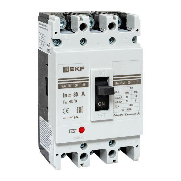 Фото EKF mccb99-100-80m