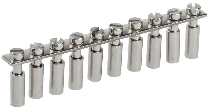 IEK Перемычка центральная для КВИ-4кв.мм 10PIN  YZN30Q-004-10P