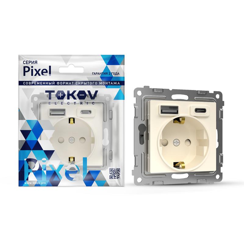 Фото TOKOV ELECTRIC TKE-PX-R1U2AC-C02