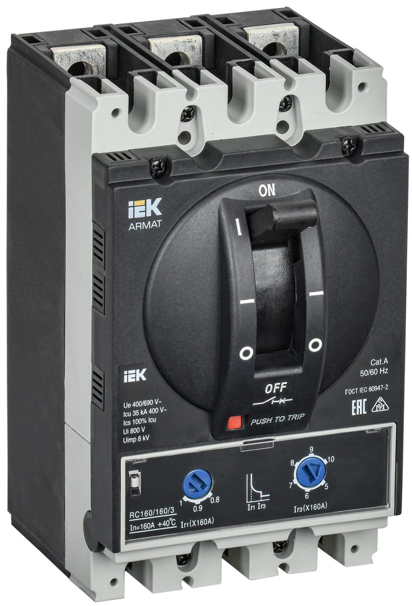 Фото IEK AR-MCCB-3D-035-0160A-ATUC