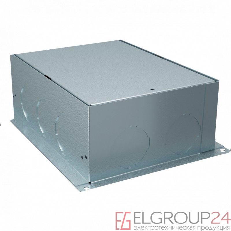 Коробка US+ установочная металлическая в бетон для лючков размером M SchE INS52001