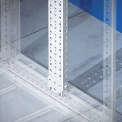 Рейка вертикальная широкая для шкафов OptiBox M H=1400мм (уп.2шт) КЭАЗ 306568