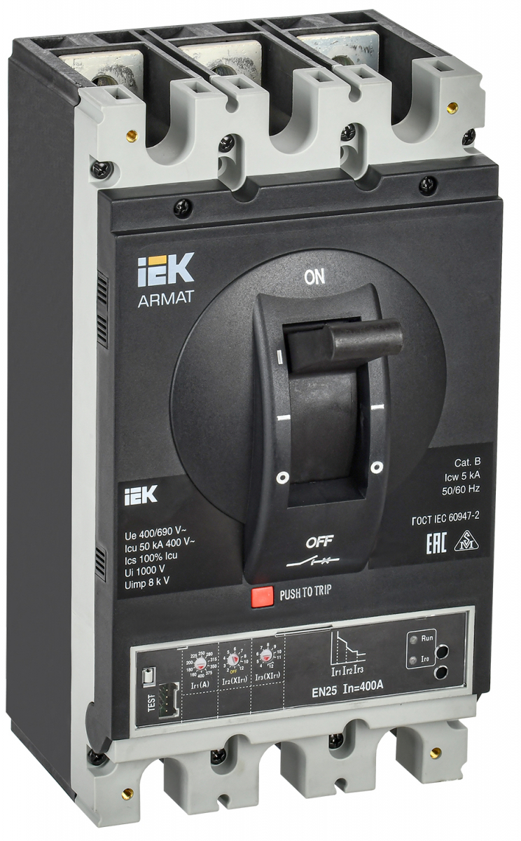 Фото IEK AR-MCCB-3H-050-0400A-ELSC