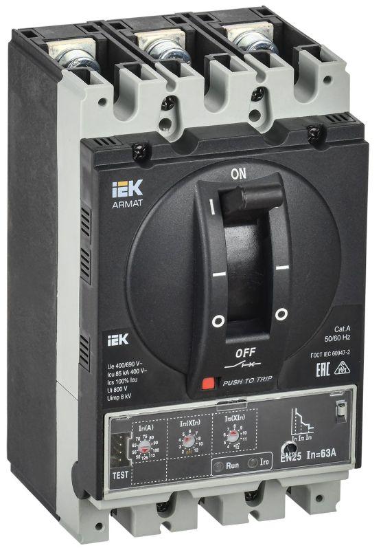 Фото IEK AR-MCCB-3A-085-0063A-ELSC