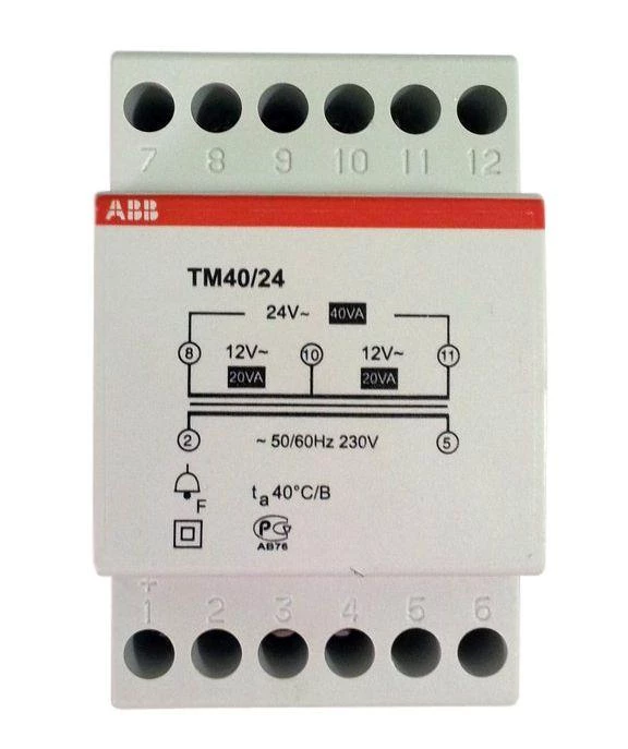 Трансформатор звонковый TM40/24 ABB 2CSM228785R0802