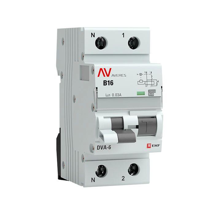 Фото EKF rcbo6-1pn-16B-30-a-av