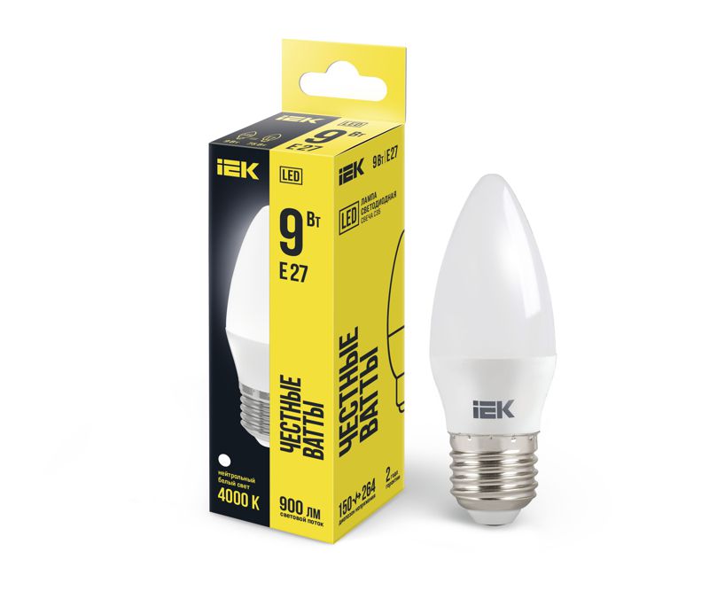 Фото IEK LLE-C35-9-230-40-E27