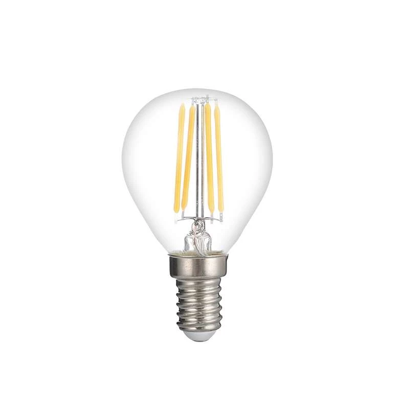 Лампа светодиодная филаментная PLED OMNI 6Вт G45 3000К тепл. бел. E14 230В/50Гц CL JazzWay 5020979