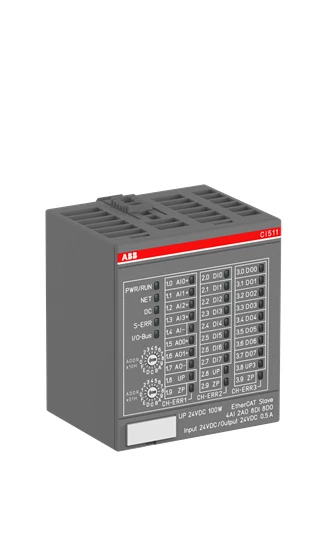 Модуль интерфейсный 8DI/8DO/4AI/2AO CI511-ETHCAT ABB 1SAP220900R0001