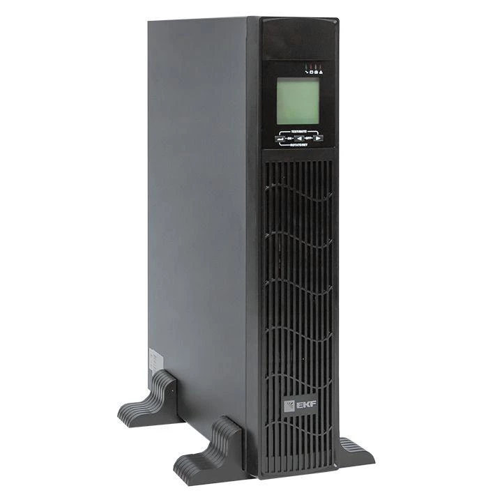 Источник бесперебойного питания линейно-интерактивный E-Power PSW 600 1000В.А для монтажа в стойку с АКБ 2х12В 7А.ч PROxima EKF PSW-610-RTB