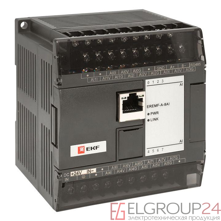 Модуль аналогового ввода EREMF 8 PRO-Logic EKF EREMF-A-8AI 2