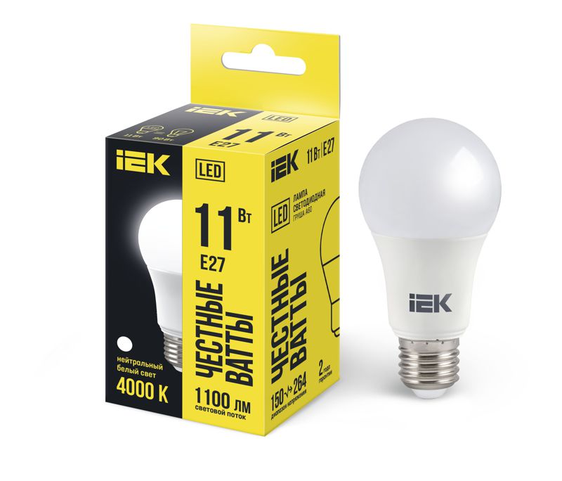 Фото IEK LLE-A60-11-230-40-E27