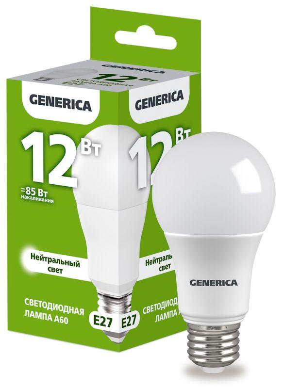 Фото GENERICA LL-A60-12-230-40-E27-G