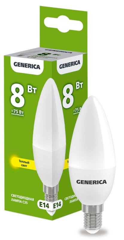 Фото GENERICA LL-C35-08-230-30-E14-G