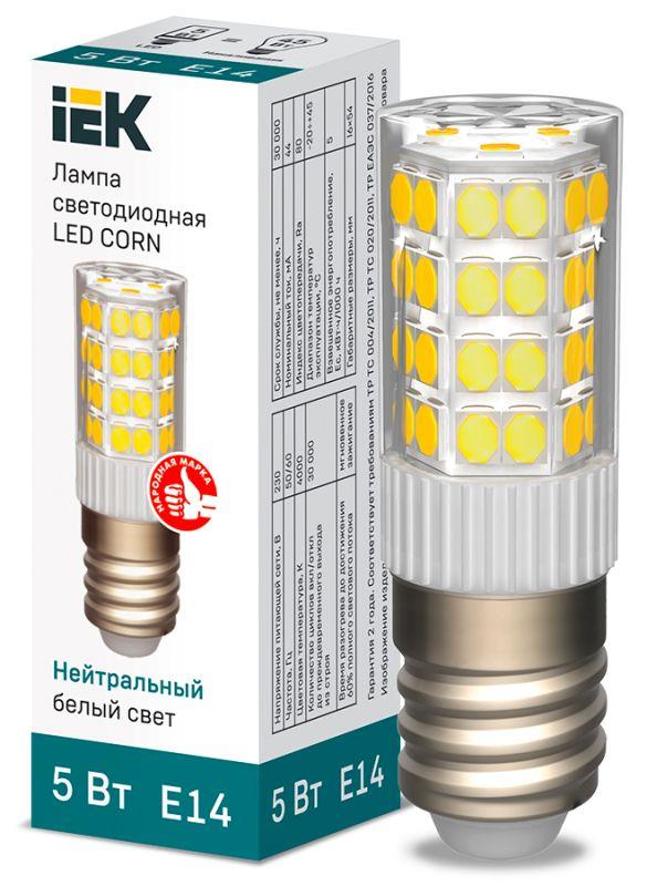 Фото IEK LLE-CORN-5-230-40-E14