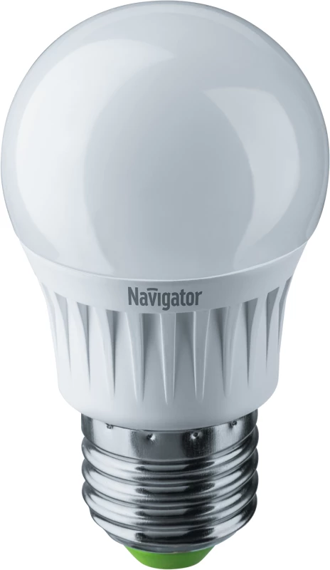 Лампа светодиодная 94 467 NLL-G45-7-230-2.7K-E27 7Вт шар 2700К тепл. бел. E27 500лм 220-240В Navigator 94467