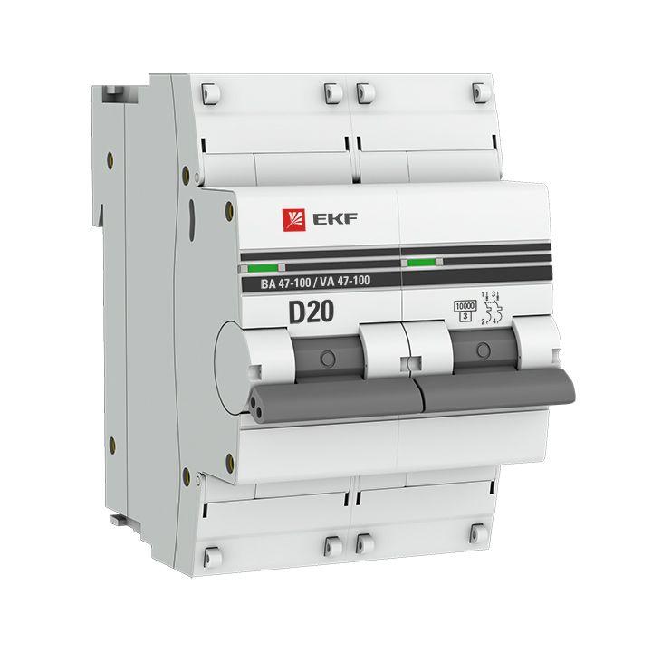 Фото EKF mcb47100-2-20D-pro