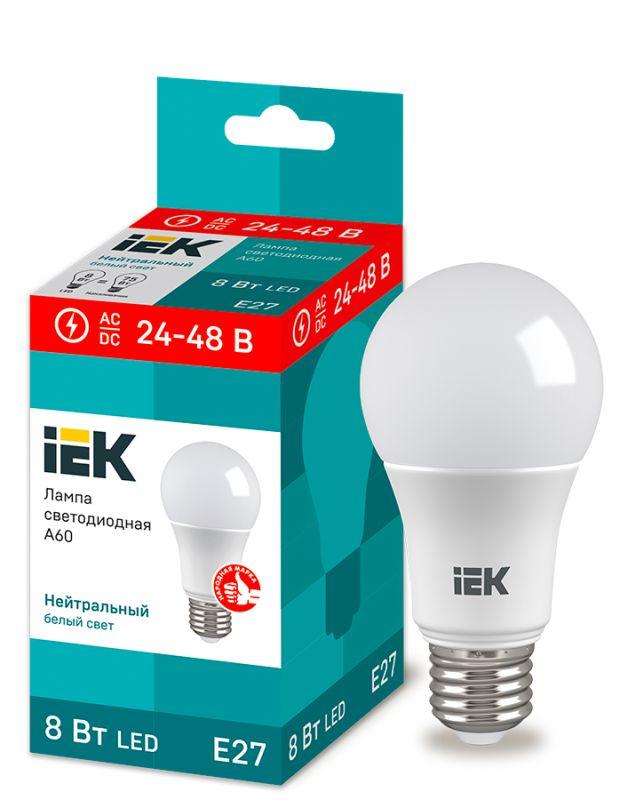 Фото IEK LLE-A60-08-24-48-40-E27