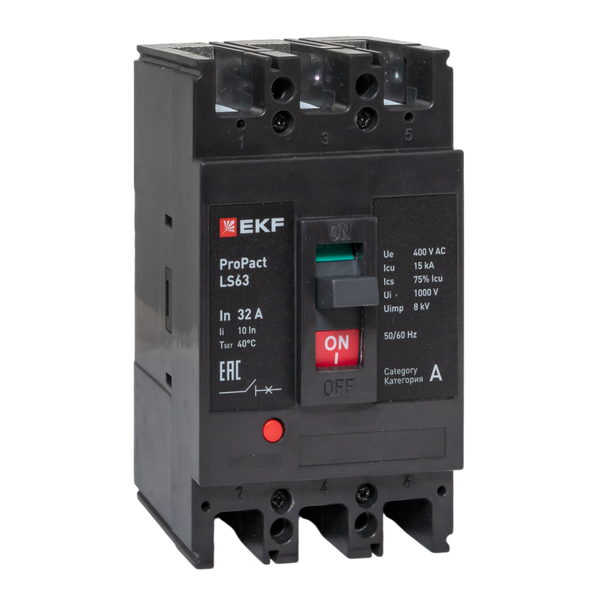 Фото EKF mccb-63-15-3-32-ls