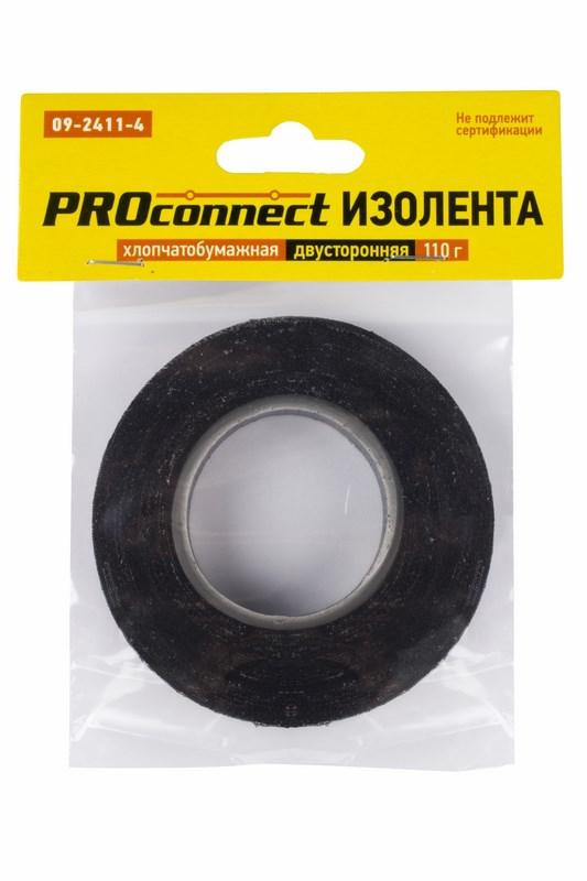 PROCONNECT Изолента х/б 18мм двусторонняя (рул.16.4м) Proconnect 09-2411-4